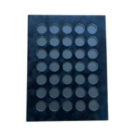 Poker Chip Display Board - 16" x 12" holds 35 chips Poker Chip Display Board - 16" x 12" holds 35 chips