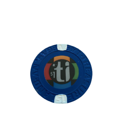 Treasure Island $1 Chip